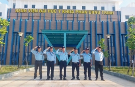Công tác Bảo vệ Chuyên nghiệp tại Bệnh viện Đại học Y khoa Phan Châu Trinh