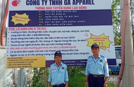 Bảo vệ ở nhà máy GA