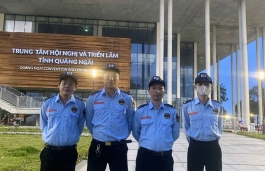 Bảo vệ ở nhà máy Great Honor Việt Nam tại KCN VSIP Quảng Ngãi