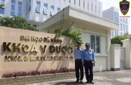 Bảo vệ trường ĐH Y Dược