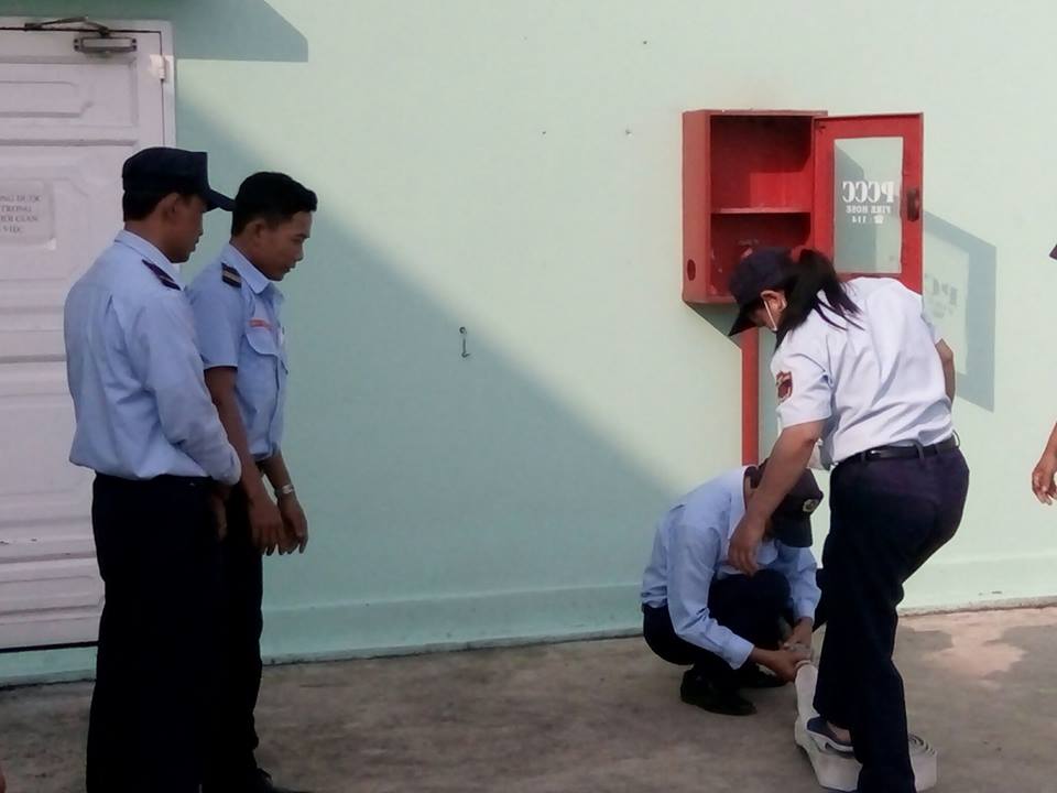 Thành long tập huấn PCCC nhà máy Domex