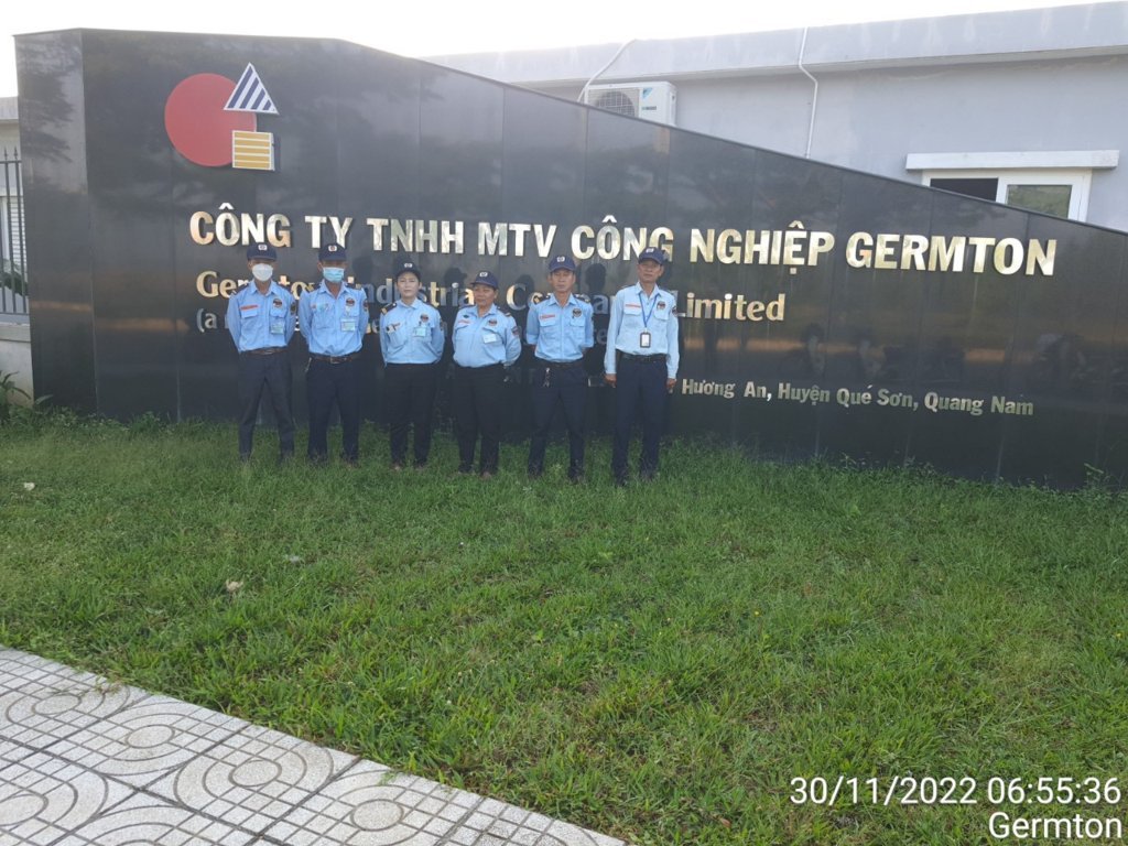 Bảo vệ làm việc tại nhà Germton Đông Quế Sơn
