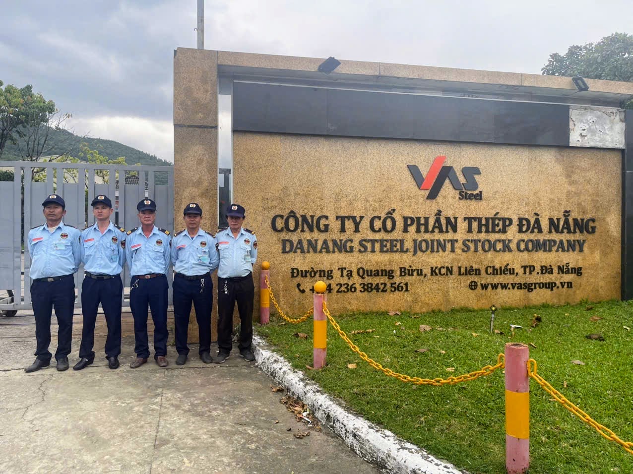 Dịch vụ bảo vệ nhà máy của Công ty bảo vệ Thành Long