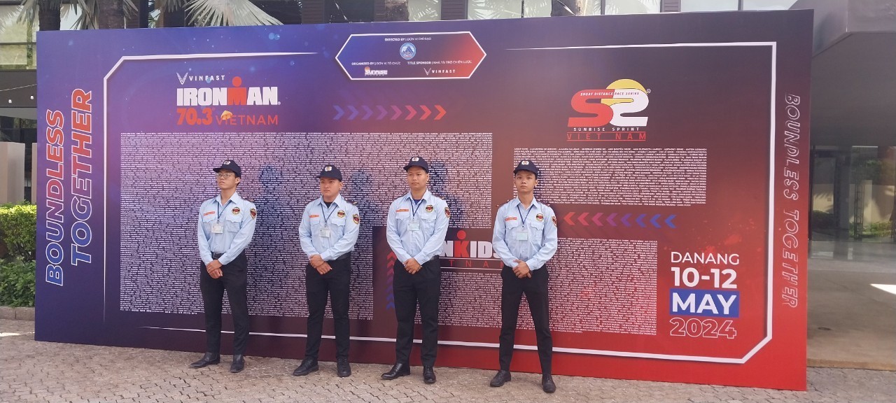 Công ty Thành Long Bảo vệ sự kiện Ironman 2024